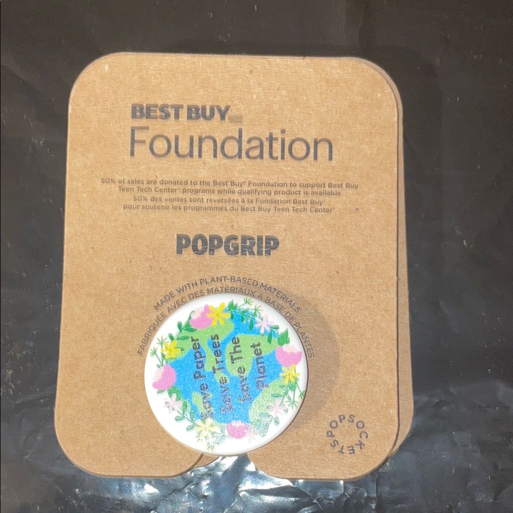 PopSocket PopGrip with Multicolor Floral Design